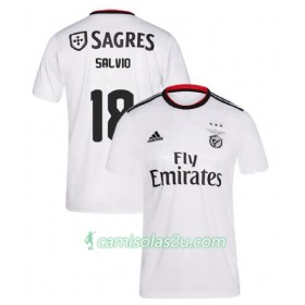 Camisolas de Futebol Benfica Eduardo Salvio 18 Equipamento Alternativa 2018/19 Manga Curta